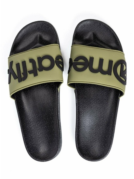 Meatfly Meatfly moški natikači Hudson 3D Olive | Zelena | Velikost