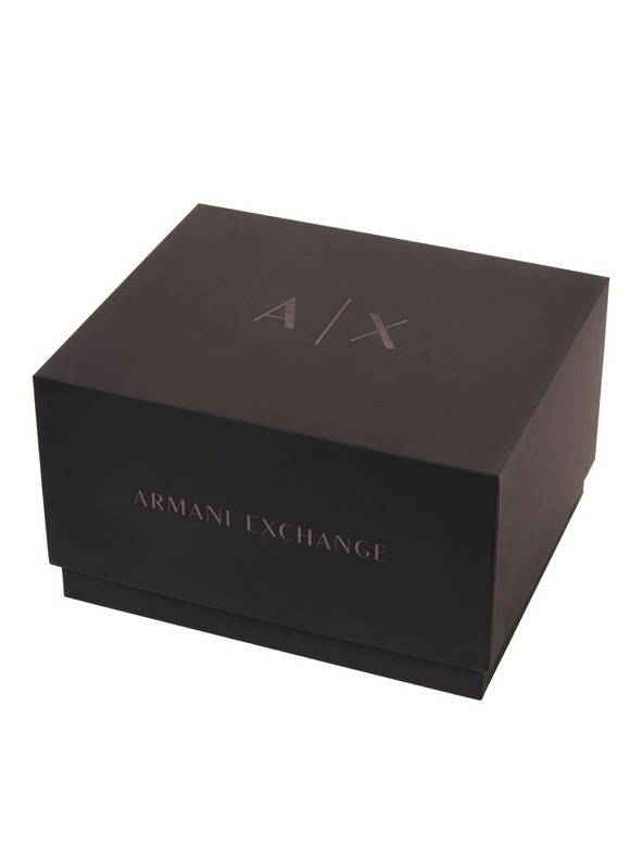 Armani Exchange Armani Exchange moška darilna set Hampton ure in zapestnica AX7101