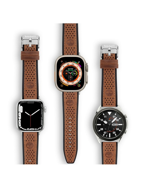 Timberland Timberland Attleboro usnjeni pas univerzalen za pametne 42/44/45/49mm in klasične analogne ure TDOUS0001806