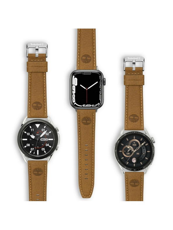 Timberland Timberland Lacandon usnjeni pas univerzalen za pametne 42/44/45/49mm in klasične analogne ure TDOUL0000104