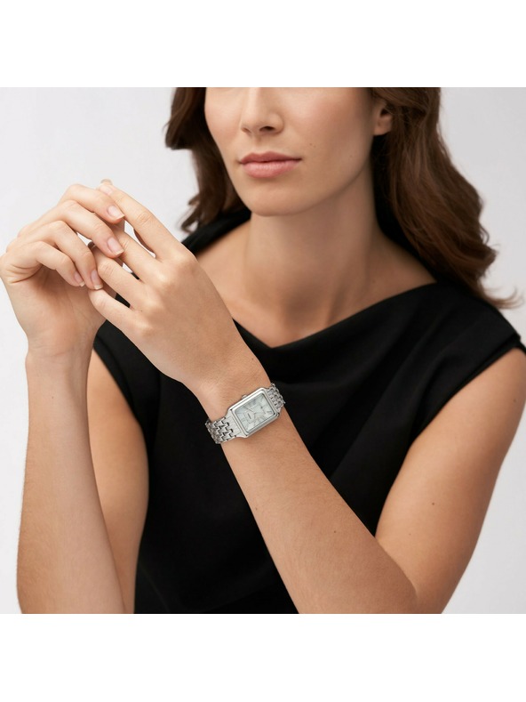 Fossil Ženske pravokotne ure Fossil RAQUEL ES5306