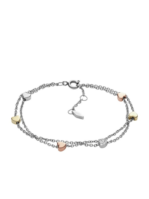 Fossil Ženski jekleni zapestni pas Fossil JF02854998