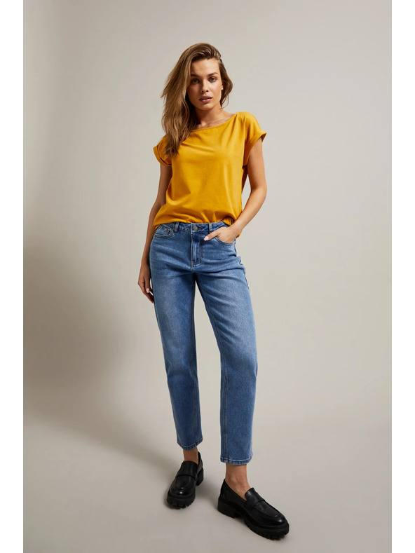 Moodo Ženske kavbojke modre