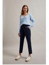Moodo Ženske hlače temno modre