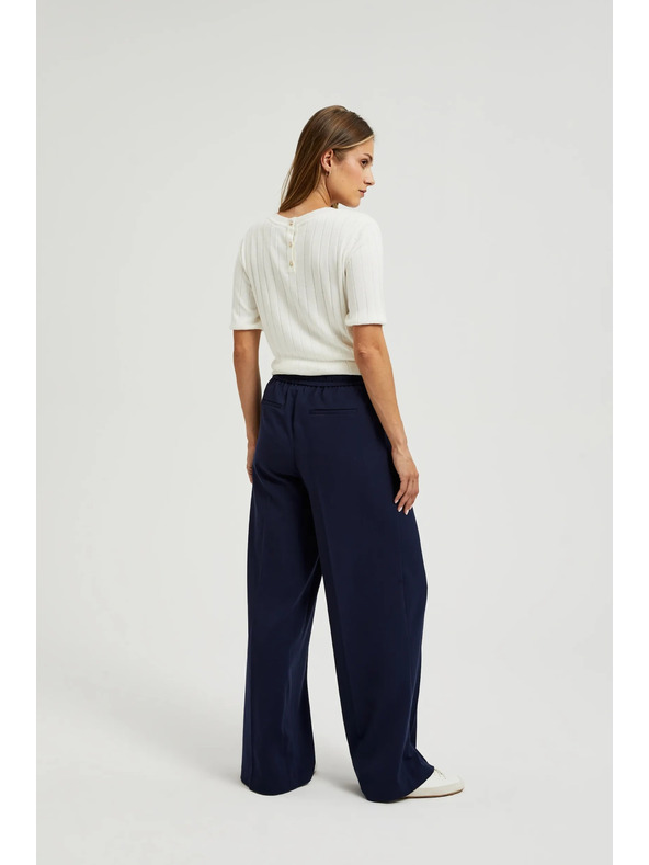 Moodo Ženske hlače temno modra