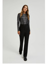 Moodo Ženske hlače črne