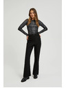 Moodo Ženske hlače črne