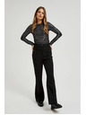 Moodo Ženske hlače črne