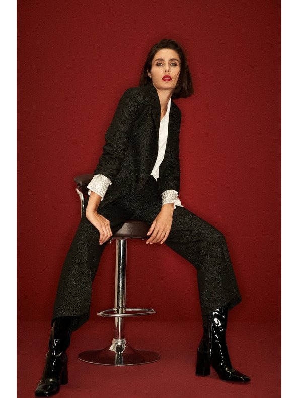 Moodo Ženske hlače črne