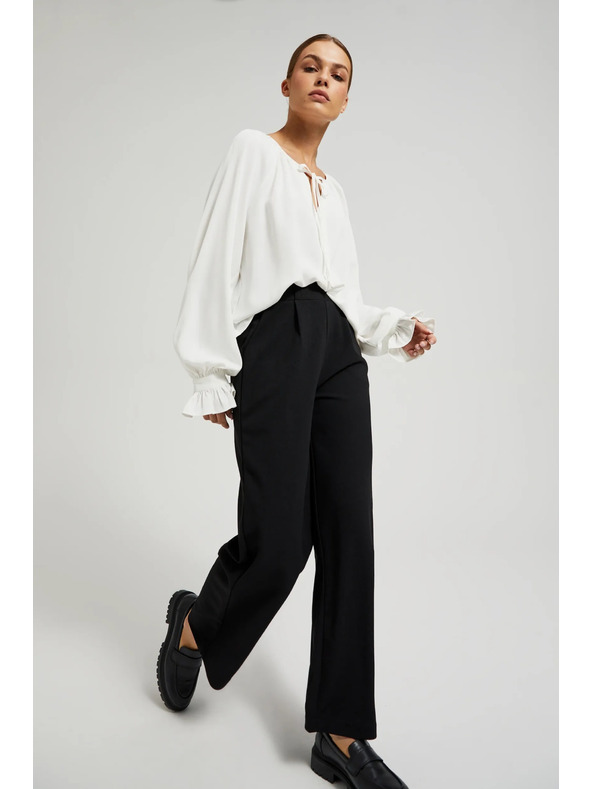 Moodo Ženske hlače črne