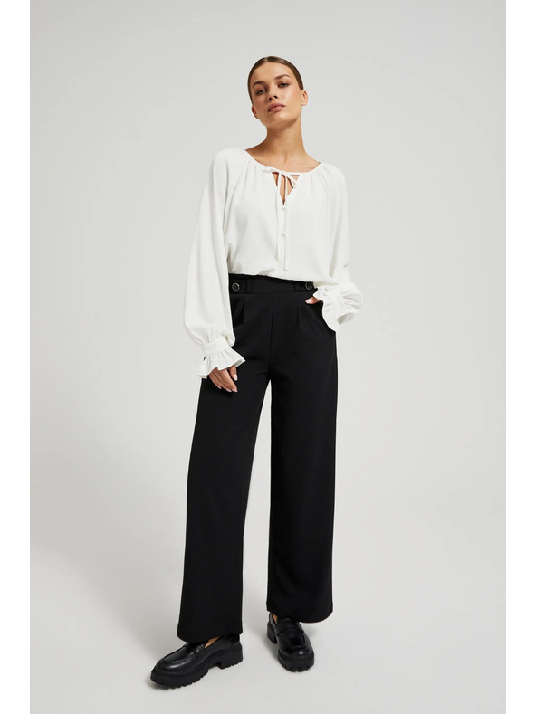 Moodo Ženske hlače črne