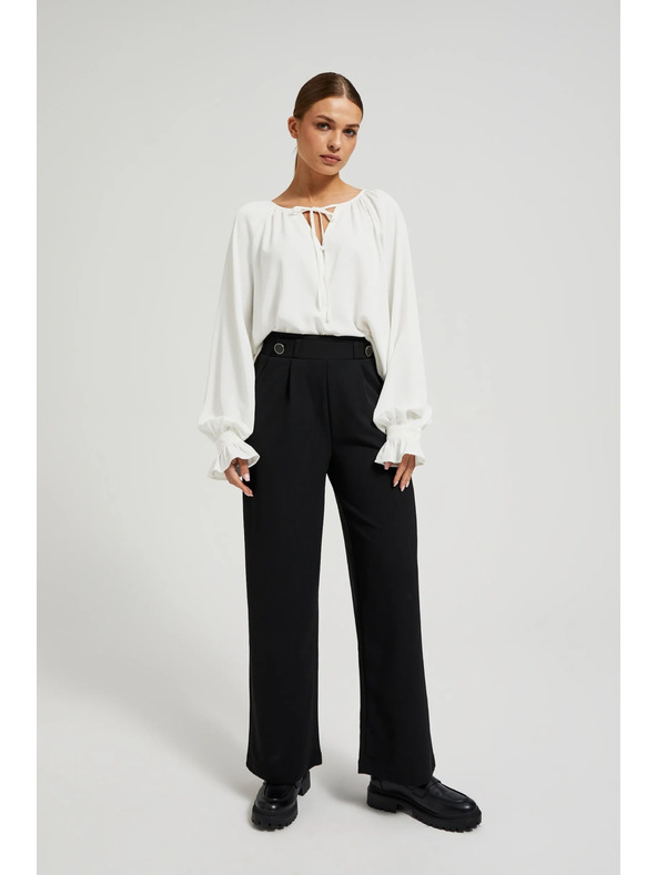 Moodo Ženske hlače črne