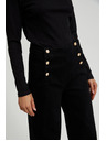 Moodo Ženske hlače črne Moodo