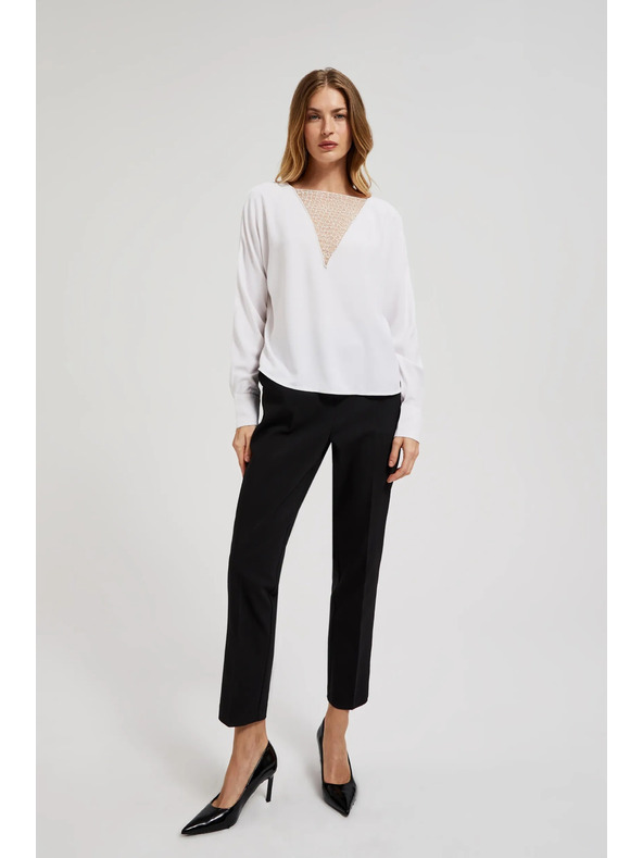 Moodo Bela ženska bluza