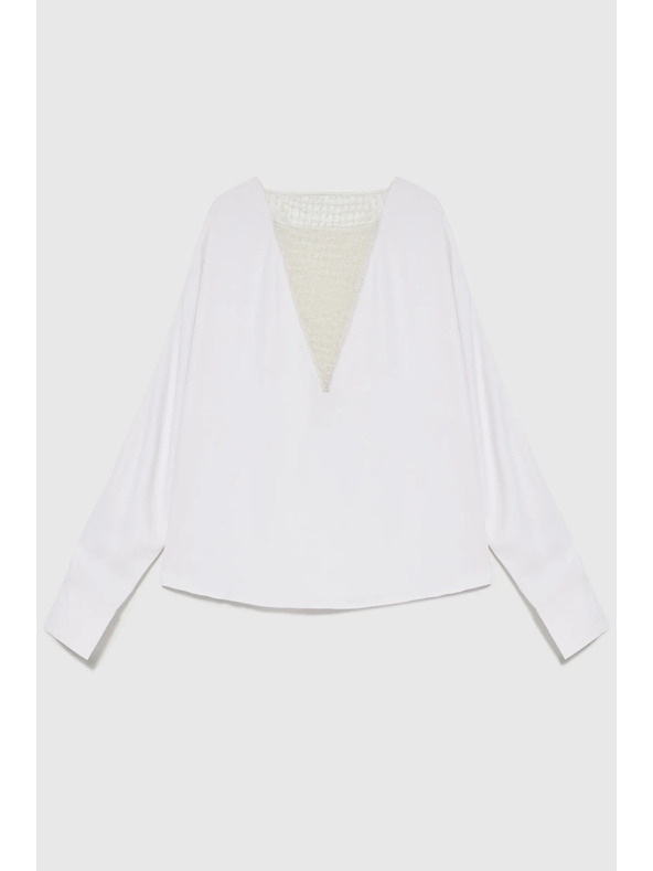 Moodo Bela ženska bluza