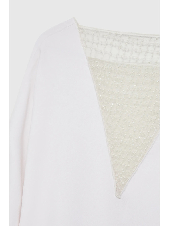 Moodo Bela ženska bluza