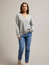 Moodo Ženska jopa siva melanž