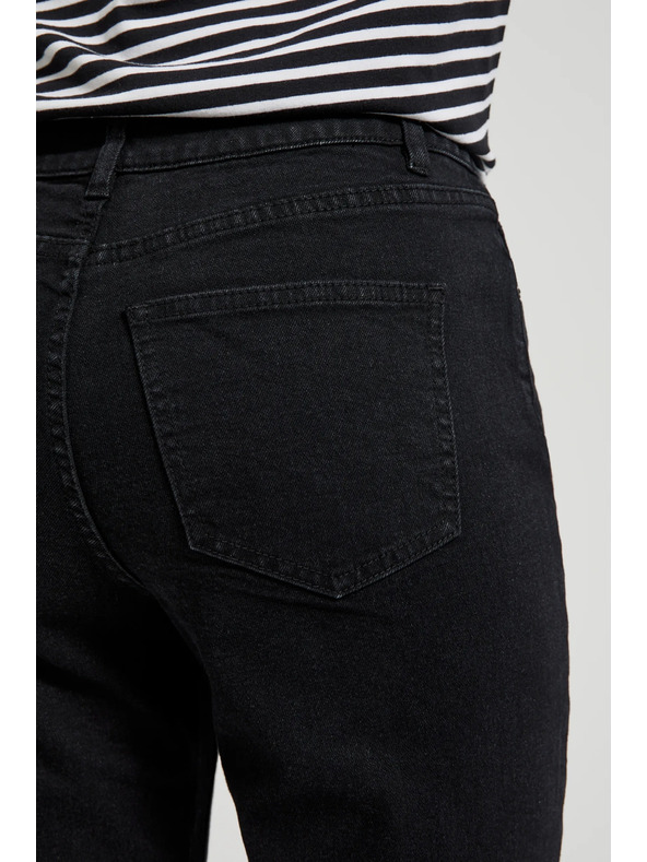 Moodo Črne ženske kavbojke