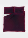 Kvalitex Svileni podaljšan komplet posteljnine LUXURY COLLECTION 140x220, 70x90 cm vinsko rdeč Kvalitex