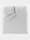 Kvalitex Satenasto posteljno perilo s črtami 140x200, 70x90cm BELO