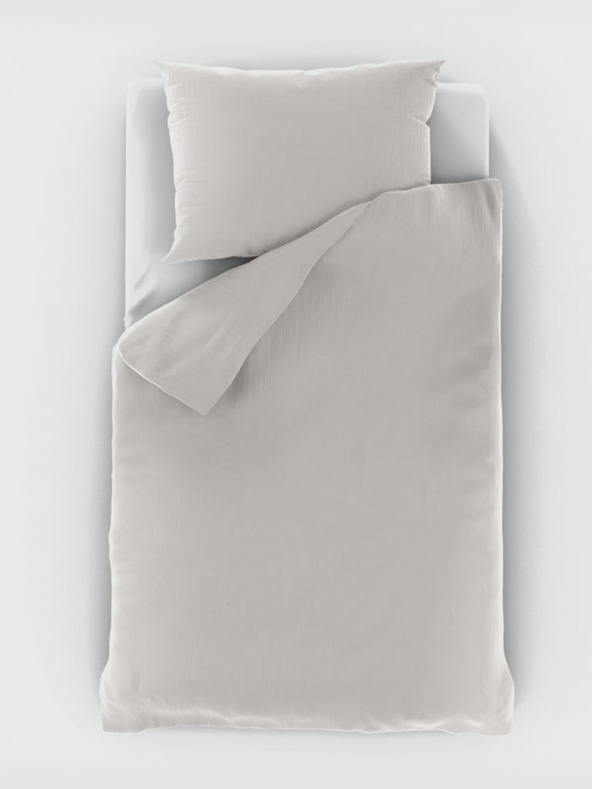 Kvalitex Podaljšana muslinska prevleka 140x220, 70x90cm smetanska Kvalitex