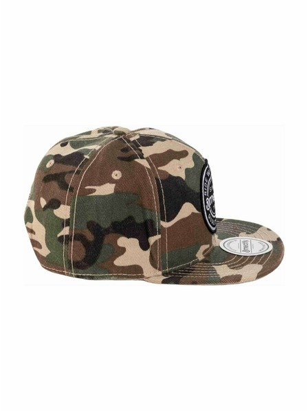 Meatfly Meatfly kapa Alfy Snapback Camo Label | Maskirna