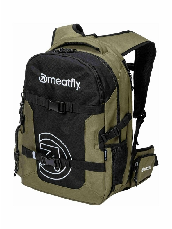 Meatfly Meatfly nahrbtnik Ramble Olivine 26 L | Črna | Prostornina 26 L