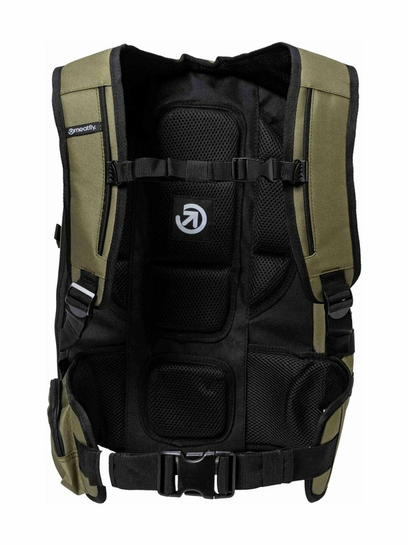 Meatfly Meatfly nahrbtnik Ramble Olivine 26 L | Črna | Prostornina 26 L