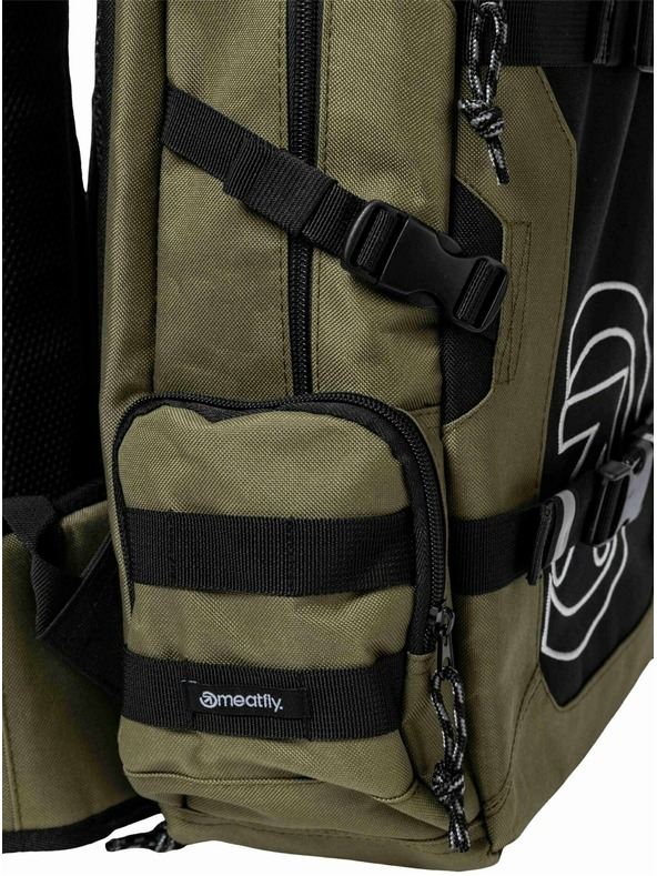 Meatfly Meatfly nahrbtnik Ramble Olivine 26 L | Črna | Prostornina 26 L