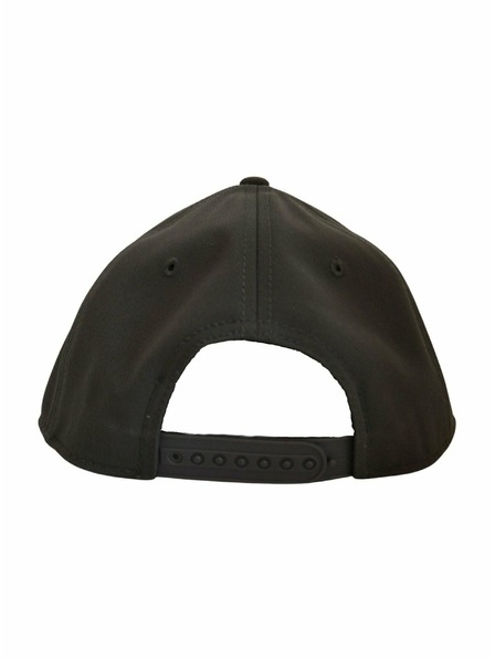 Meatfly Meatfly kapa Creeper 6 Panel Snapback Siva / Črna logotip