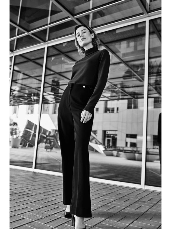 Moodo Črne hlače Moodo