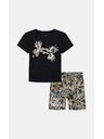 Under Armour Dekliški set Under Armour UA PRINTED BIKE SHORT SET-BLK