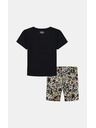 Under Armour Dekliški set Under Armour UA PRINTED BIKE SHORT SET-BLK