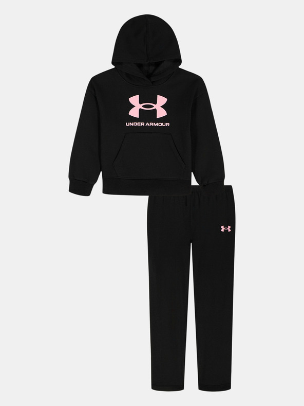 Under Armour Dekliški set Under Armour UA RIVAL PULLOVER SET