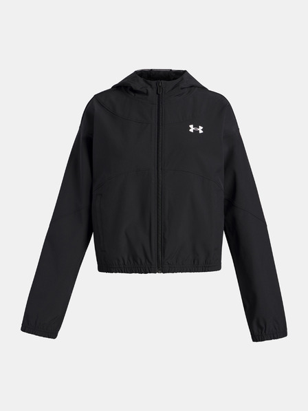 Under Armour Dekliška jakna  Under Armour UA Rival Woven HD Jacket-BLK