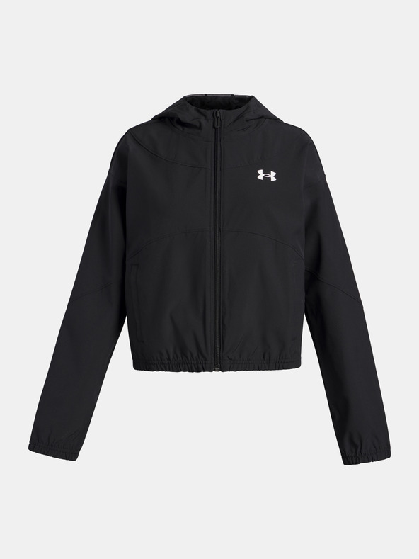 Under Armour Dekliška jakna  Under Armour UA Rival Woven HD Jacket-BLK