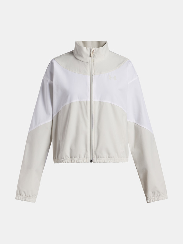 Under Armour Dekliška jakna Under Armour UA Rival Woven Jacket-WHT