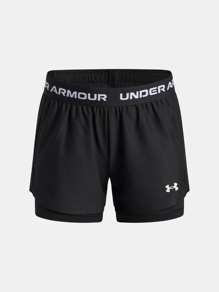 Under Armour Dekliške kratke hlače Under Armour UA Tech Play Up 2n1 Short-BLK