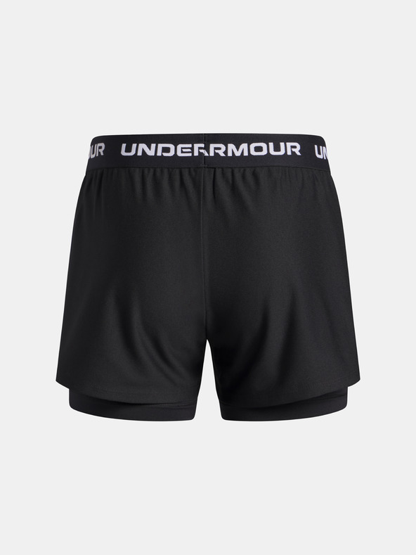 Under Armour Dekliške kratke hlače Under Armour UA Tech Play Up 2n1 Short-BLK