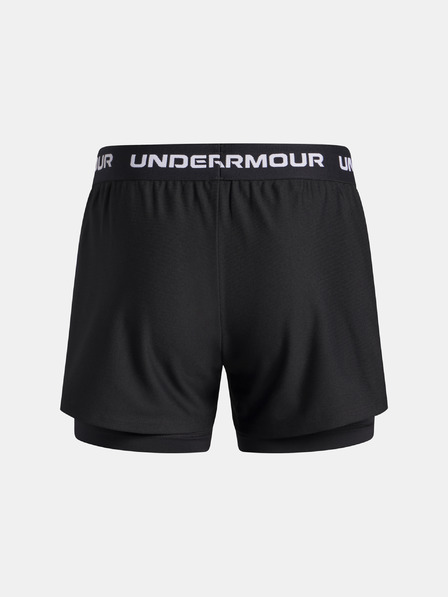 Under Armour Dekliške kratke hlače Under Armour UA Tech Play Up 2n1 Short-BLK