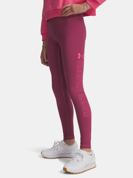 Under Armour Dekliške pajkice  Under Armour UA Motion Branded Legging-RED