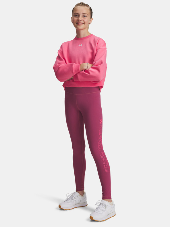 Under Armour Dekliške pajkice  Under Armour UA Motion Branded Legging-RED