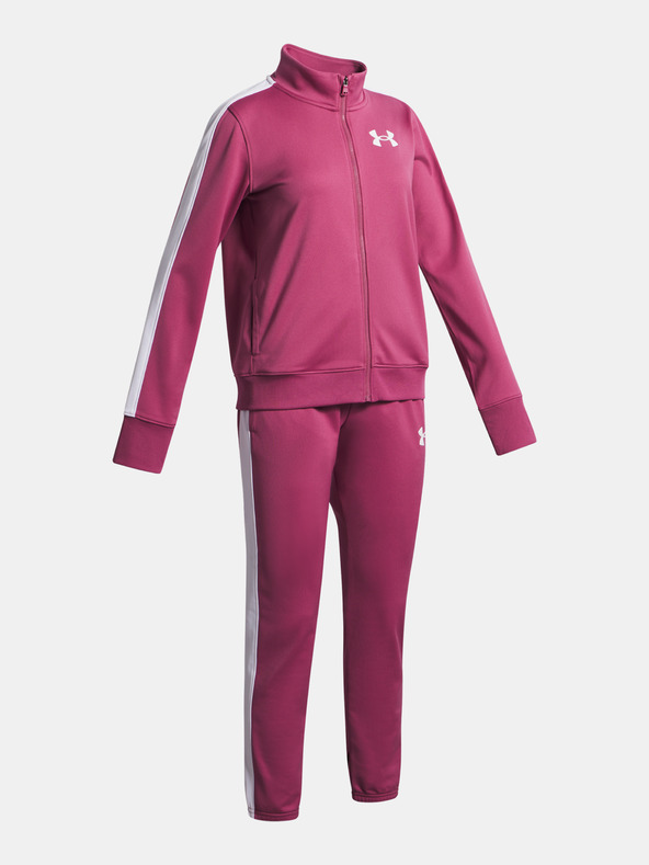 Under Armour Dekliška trenirka Under Armour UA Knit Track Suit-RED