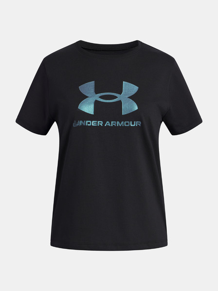 Under Armour Dekliška majica Under Armour UA G Rival Shimmer SS-BLK
