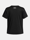 Under Armour Dekliška majica Under Armour Tech Varsity Graphic SS-BLK