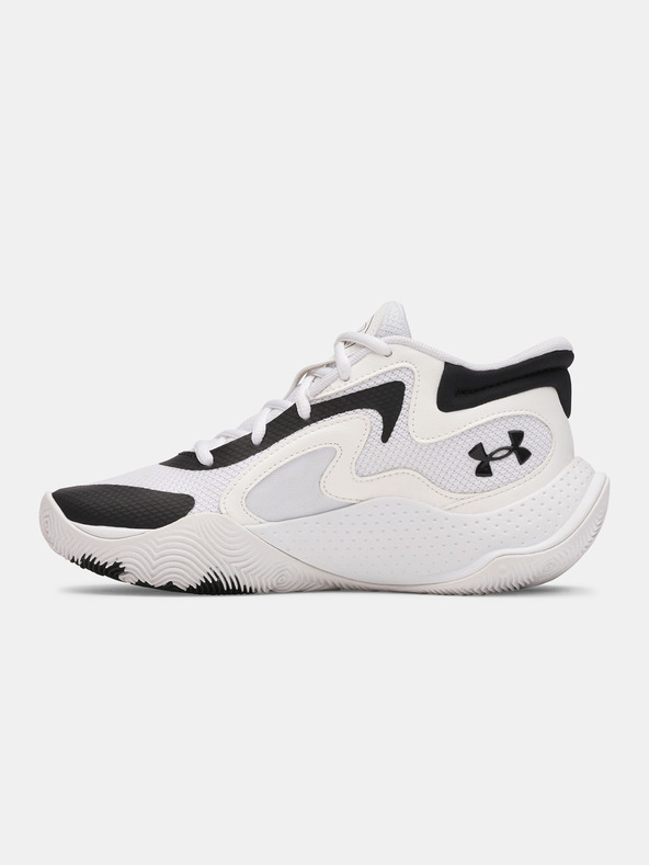 Under Armour Otroški unisex čevlji Under Armour UA GS JET '25-WHT