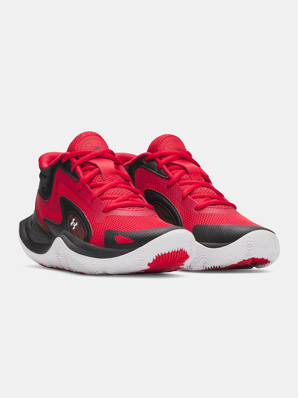 Under Armour Otroški unisex čevlji Under Armour UA GS JET '25-RED
