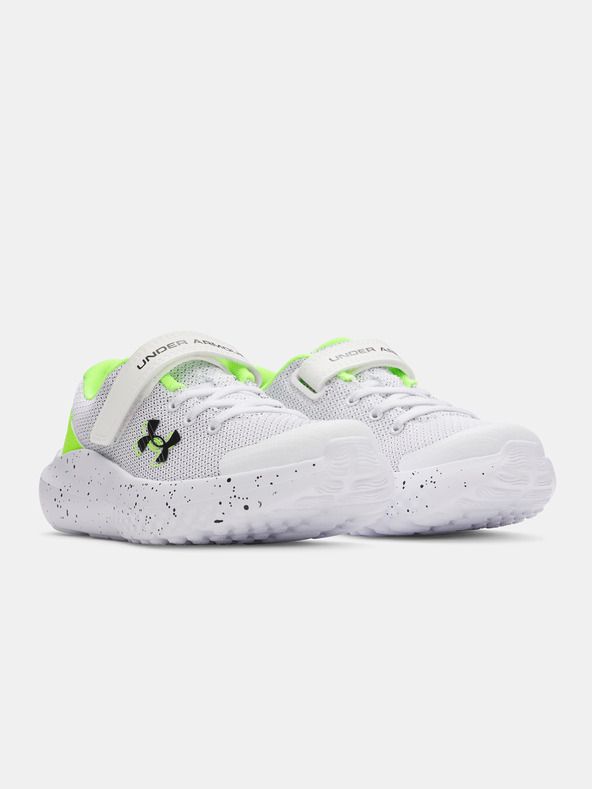 Under Armour Deški čevlji Under Armour UA BPS Surge 4 AC-WHT