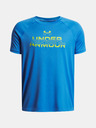 Under Armour Deška majica Under Armour UA Tech Split Wordmark SS-BLU