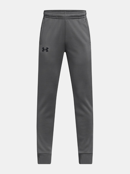 Under Armour Deške spodnji del trenirke Under Armour UA Armour Fleece Joggers-GRY